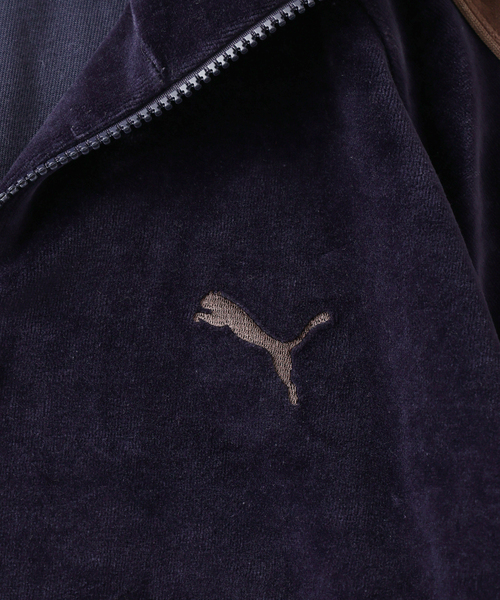 PUMA(プーマ)の「《追加カラー》PUMA / プーマ 別注 ”T7” ベロア トラックジャケット(その他トップス・メンズ・ネイビー・LARGE/MEDIUM)」の7枚目の写真
