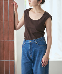 CLOSED（クローズド）の「CLOSED/クローズド Cap sleeve t-shirt（Tシャツ/カットソー）」