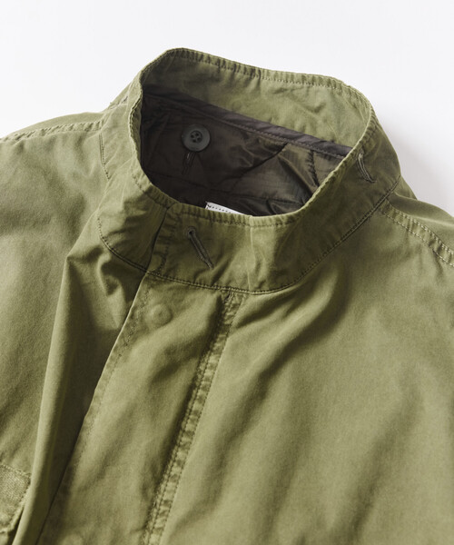 FREAK'S STORE(フリークスストア)の「フェード加工 3WAY M-65 ライナーセットモッズコート/コート&キルティングライナーセット/2枚セット(モッズコート・メンズ・ブラック/ブラウン/オリーブ・SMALL/MEDIUM/LARGE)」の22枚目の写真