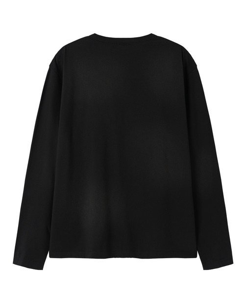 Openyard(オープンヤード)の「『Openyard/オープンヤード』 DIRTY STENCIL HENLEY LONG SLEEVE TEE/ダーティステンシルヘンリー長袖シャツ(Tシャツ/カットソー・メンズ・グレー/ホワイト/ブラック・M/S/L)」の20枚目の写真