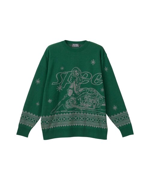 Hysteric Glamour 長袖ニット レース切替 ブラック Hysteric Glamour 長袖ニット レース切替 ブラック Hysteric Glamour