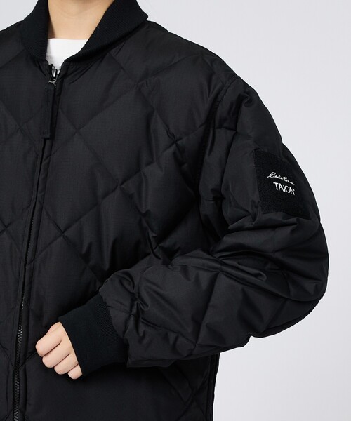 TAION（タイオン）の「【Eddie Bauer × TAION / エディー・バウアー × タイオン】SKYLINER DOWN JACKET STANDARD / スカイライナー ダウンジャケット スタンダード（ダウンジャケット/コート・メンズ・ブラック・L/XL/M）」の16枚目の写真