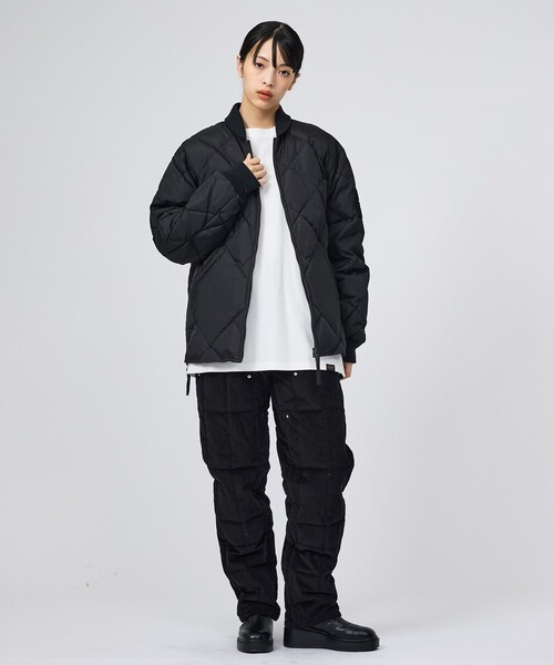 TAION（タイオン）の「【Eddie Bauer × TAION / エディー・バウアー × タイオン】SKYLINER DOWN JACKET STANDARD / スカイライナー ダウンジャケット スタンダード（ダウンジャケット/コート・メンズ・ブラック・L/XL/M）」の7枚目の写真