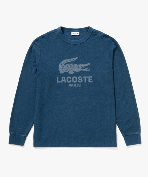 LACOSTE(ラコステ)の「インディゴパイル スウェットプルオーバー(スウェット・メンズ・ブルー/インディゴブルー/ブラック・2/3/4/5)」の8枚目の写真