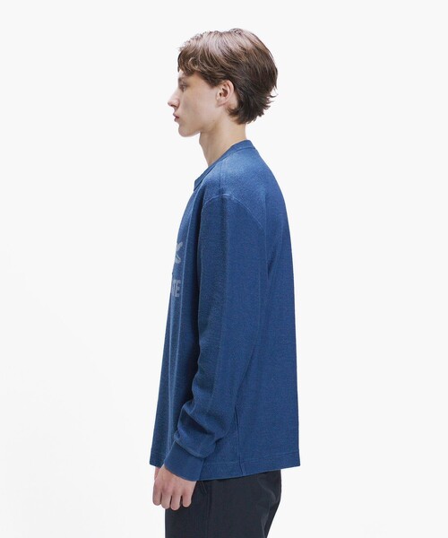 LACOSTE(ラコステ)の「インディゴパイル スウェットプルオーバー(スウェット・メンズ・ブルー/インディゴブルー/ブラック・2/3/4/5)」の9枚目の写真
