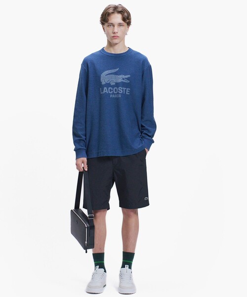 LACOSTE(ラコステ)の「インディゴパイル スウェットプルオーバー(スウェット・メンズ・ブルー/インディゴブルー/ブラック・2/3/4/5)」の10枚目の写真