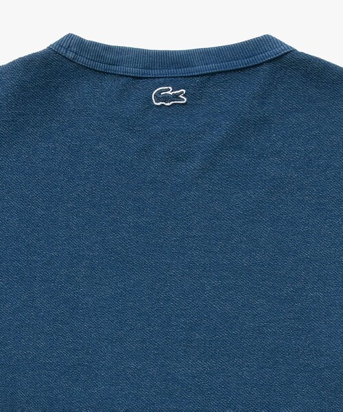 LACOSTE(ラコステ)の「インディゴパイル スウェットプルオーバー(スウェット・メンズ・ブルー/インディゴブルー/ブラック・2/3/4/5)」の13枚目の写真