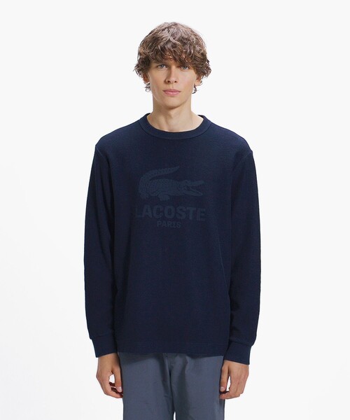 LACOSTE(ラコステ)の「インディゴパイル スウェットプルオーバー(スウェット・メンズ・ブルー/インディゴブルー/ブラック・2/3/4/5)」の16枚目の写真