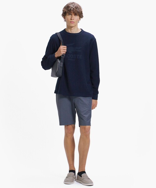 LACOSTE(ラコステ)の「インディゴパイル スウェットプルオーバー(スウェット・メンズ・ブルー/インディゴブルー/ブラック・2/3/4/5)」の21枚目の写真