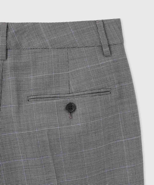 Paul Smith（ポールスミス）の「ウィメンズ チェック スリムテーパード トラウザーズ / 265303 264TH（その他パンツ・レディース・グレー・40/38）」の3枚目の写真