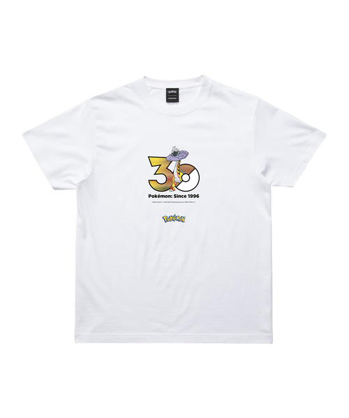 ZOZOSPOT(ゾゾスポット)の「Pokemon 30th Anniversary 1025 T-shirt 「タケルライコ」(Tシャツ/カットソー・レディース・ホワイト・160cm/150cm/140cm/130cm/120cm/110cm/100cm/XXX-LARGE/XX-LARGE/X-LARGE/LARGE/MEDIUM/SMALL)」の1枚目の写真
