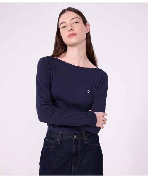 PETIT BATEAU｜プチバトー（レディース）のトップス（ワンポイント