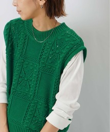 LC/LLL パッチワークベスト