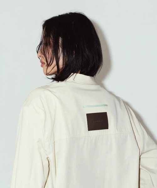 Knuth Marf(クヌースマーフ)の「Knuth Marf label over shirt(シャツ/ブラウス・レディース・イエロー・FREE)」の6枚目の写真