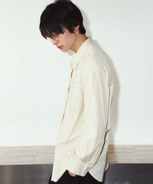 Knuth Marf(クヌースマーフ)の「Knuth Marf label over shirt(シャツ/ブラウス・レディース・イエロー・FREE)」の8枚目の写真