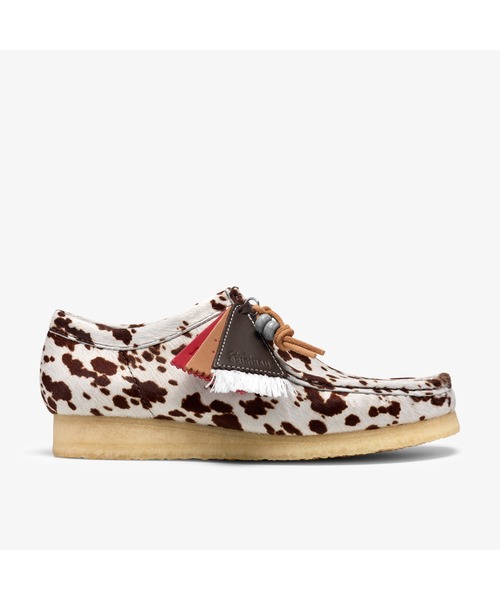 【13:00迄に購入で当日発送】Clarks Originals ワラビー Wallabee / メンズ ワラビー（ブラウンカウプリント）（モカシン