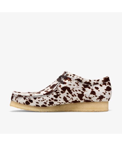 Wallabee / メンズ ワラビー（ブラウンカウプリント）（モカシン