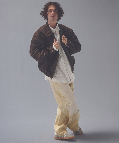 ADAM PATEK(アダムパテック)の「ms6671-stitched calm pinchstripe shirt ストライプシャツ(AP2625004)(シャツ/ブラウス・メンズ・ブルー/ホワイト・1/2)」の8枚目の写真