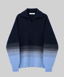 UJOH（ウジョー）の「【UJOH HOMME】Gradation Polo Knit（ニット/セーター）」