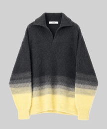 UJOH（ウジョー）の「【UJOH HOMME】Gradation Polo Knit（ニット/セーター）」