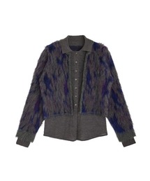 Ameri（アメリ）の「SHERBET JACQUARD KNIT CARDIGAN（カーディガン/ボレロ）」