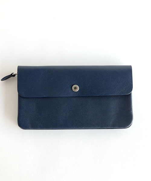 STANDARD SUPPLY(スタンダードサプライ)の「スタンダードサプライ / PAL パル / LONG FLAP WALLET ロングフラップウォレット 長財布 本革(財布・レディース・レッド/ブルー/ベージュ/ネイビー/ブラック/グレー/ホワイト/イエロー/ライトグレー/ピンク/ライトベージュ/オリーブ/ブルーグレー/ダークグリーン/グレイッシュベージュ/サックスブルー/チャコールグレー/カーキ/ダークブラウン/ダークグリーン系/コーラルピンク/マスタード・FREE)」の15枚目の写真