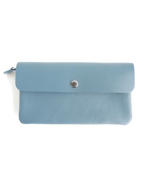 STANDARD SUPPLY(スタンダードサプライ)の「スタンダードサプライ / PAL パル / LONG FLAP WALLET ロングフラップウォレット 長財布 本革(財布・レディース・レッド/ブルー/ベージュ/ネイビー/ブラック/グレー/ホワイト/イエロー/ライトグレー/ピンク/ライトベージュ/オリーブ/ブルーグレー/ダークグリーン/グレイッシュベージュ/サックスブルー/チャコールグレー/カーキ/ダークブラウン/ダークグリーン系/コーラルピンク/マスタード・FREE)」の16枚目の写真