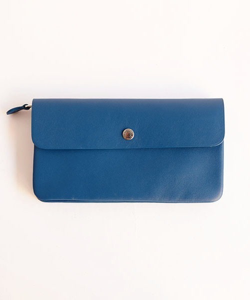 STANDARD SUPPLY(スタンダードサプライ)の「スタンダードサプライ / PAL パル / LONG FLAP WALLET ロングフラップウォレット 長財布 本革(財布・レディース・レッド/ブルー/ベージュ/ネイビー/ブラック/グレー/ホワイト/イエロー/ライトグレー/ピンク/ライトベージュ/オリーブ/ブルーグレー/ダークグリーン/グレイッシュベージュ/サックスブルー/チャコールグレー/カーキ/ダークブラウン/ダークグリーン系/コーラルピンク/マスタード・FREE)」の17枚目の写真