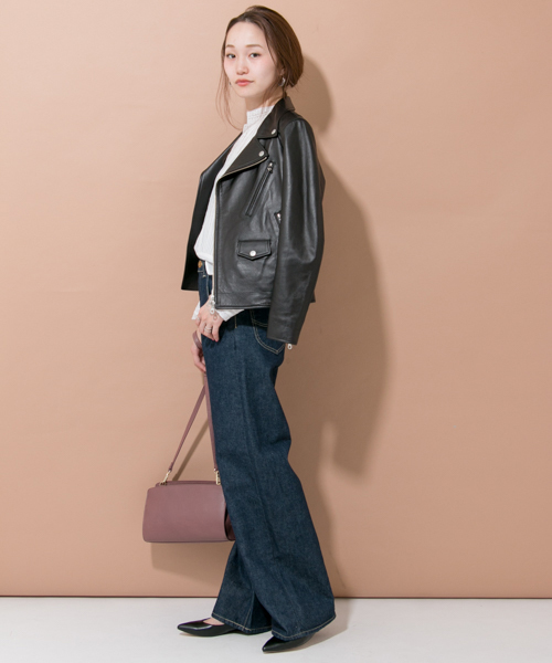 SUPP.（サップ）の「SUPP.　別注 RIDERS JACKET（ライダースジャケット・レディース・ブラック・S/M）」の18枚目の写真