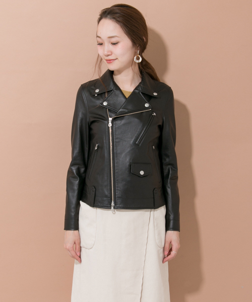 SUPP.（サップ）の「SUPP.　別注 RIDERS JACKET（ライダースジャケット・レディース・ブラック・S/M）」の21枚目の写真