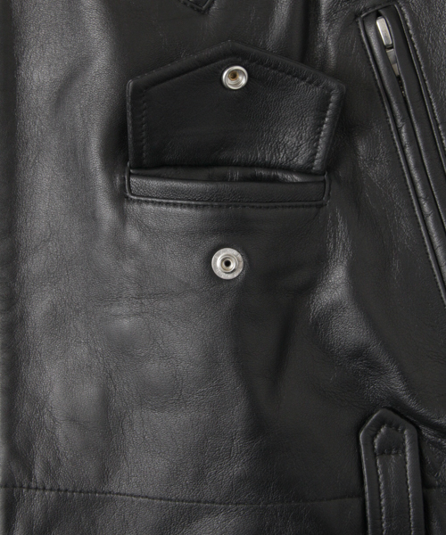SUPP.（サップ）の「SUPP.　別注 RIDERS JACKET（ライダースジャケット・レディース・ブラック・S/M）」の8枚目の写真