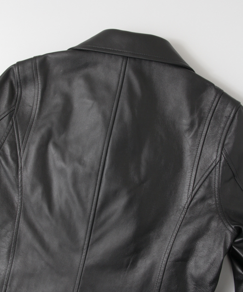 SUPP.（サップ）の「SUPP.　別注 RIDERS JACKET（ライダースジャケット・レディース・ブラック・S/M）」の2枚目の写真