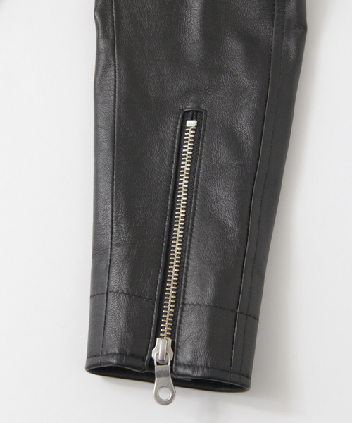 SUPP.（サップ）の「SUPP.　別注 RIDERS JACKET（ライダースジャケット・レディース・ブラック・S/M）」の4枚目の写真