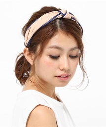 mystic | バイカラー結びカチューシャ(その他ヘアアクセサリー)