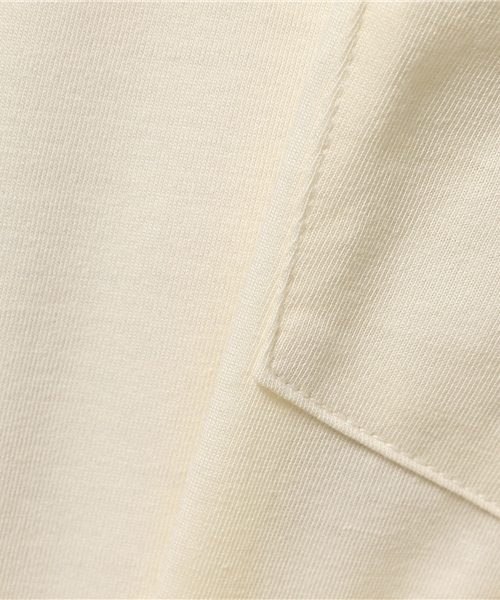 FACTOTUM（ファクトタム）の「【VALLIS】バイオシルキーシリーズタートルネック（Tシャツ/カットソー・メンズ・クリーム/ブラック/パープル/イエロー/ベージュ/オレンジ・46/44/48）」の8枚目の写真