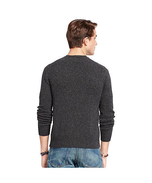 POLO RALPH LAUREN(ポロ ラルフ ローレン)の「メリノウールカシミヤ セーター(ニット/セーター・メンズ・レッド系1/ブラック/ネイビー・X-LARGE/X-SMALL/LARGE/MEDIUM/SMALL)」の5枚目の写真