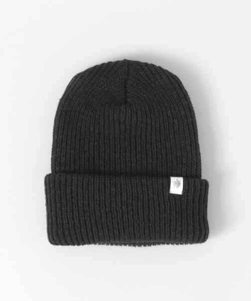 URBAN RESEARCH Sonny Label（アーバンリサーチサニーレーベル）の「Sonny Label  MADE IN USA ニット帽（ニットキャップ/ビーニー・レディース・インディゴブルー/マスタード/ホワイト/グリーン/レッド/ブラック/カーキ/チャコールグレー・ONE）」の2枚目の写真