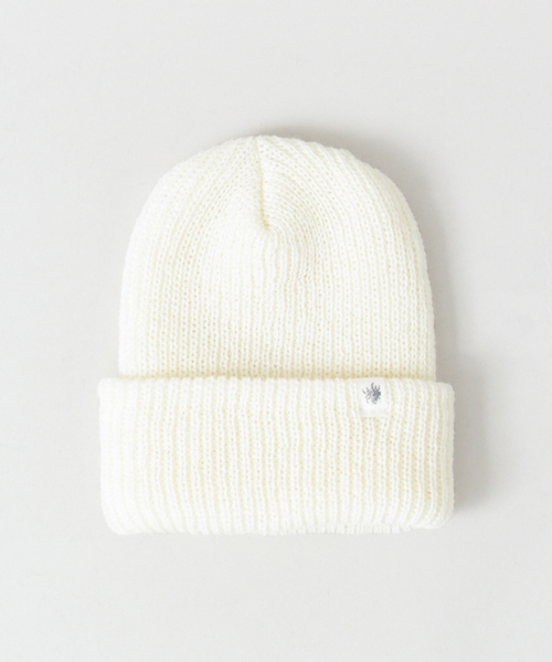 URBAN RESEARCH Sonny Label（アーバンリサーチサニーレーベル）の「Sonny Label  MADE IN USA ニット帽（ニットキャップ/ビーニー・レディース・インディゴブルー/マスタード/ホワイト/グリーン/レッド/ブラック/カーキ/チャコールグレー・ONE）」の12枚目の写真