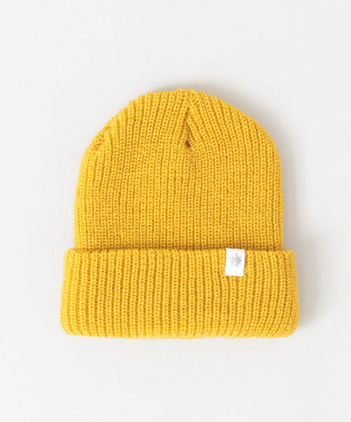 URBAN RESEARCH Sonny Label（アーバンリサーチサニーレーベル）の「Sonny Label  MADE IN USA ニット帽（ニットキャップ/ビーニー・レディース・インディゴブルー/マスタード/ホワイト/グリーン/レッド/ブラック/カーキ/チャコールグレー・ONE）」の15枚目の写真