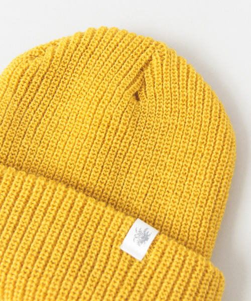 URBAN RESEARCH Sonny Label（アーバンリサーチサニーレーベル）の「Sonny Label  MADE IN USA ニット帽（ニットキャップ/ビーニー・レディース・インディゴブルー/マスタード/ホワイト/グリーン/レッド/ブラック/カーキ/チャコールグレー・ONE）」の17枚目の写真