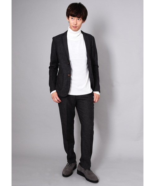 VIBGYOR（ヴィブジョー）の「VIBGYOR Select/ ツイードテーパードパンツ（その他パンツ・メンズ・グレー/チャコールグレー/グレー系その他/グレー系その他2・MEDIUM/LARGE/X-LARGE）」の16枚目の写真