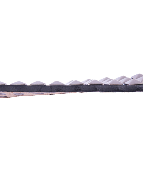 8(eight)(エイト)の「3連 スタッズベルト 本革 シンプル(ベルト・メンズ・シルバー/ブラック・FREE)」の16枚目の写真