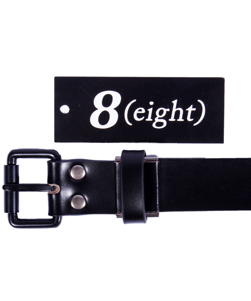 8(eight)(エイト)の「3連 スタッズベルト 本革 シンプル(ベルト・メンズ・シルバー/ブラック・FREE)」の11枚目の写真