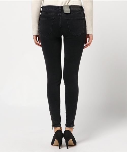 ALLSAINTS（オールセインツ）の「MAST ANKLE ZIP（デニムパンツ・レディース・ライトブラック・25/26/27/24）」の11枚目の写真