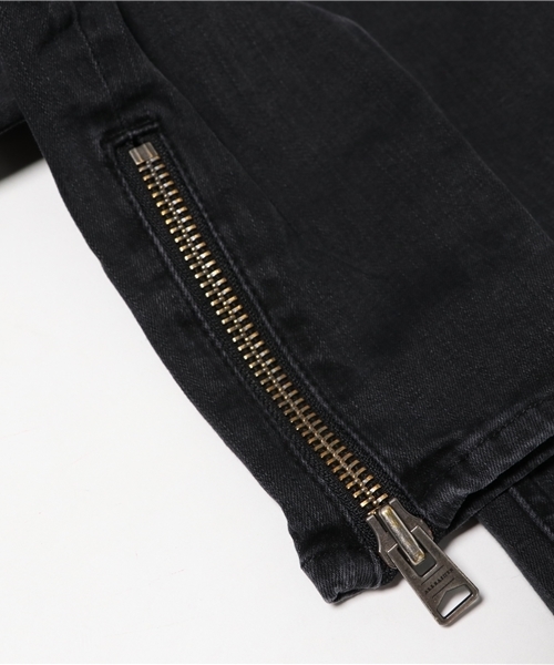 ALLSAINTS（オールセインツ）の「MAST ANKLE ZIP（デニムパンツ・レディース・ライトブラック・25/26/27/24）」の5枚目の写真