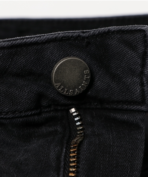 ALLSAINTS（オールセインツ）の「MAST ANKLE ZIP（デニムパンツ・レディース・ライトブラック・25/26/27/24）」の7枚目の写真