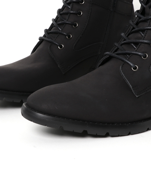 JACKROSE（ジャックローズ）の「PUミリタリーシューレースブーツ（ブーツ・メンズ・ブラック/ブラウン/キャメル・M/L）」の8枚目の写真