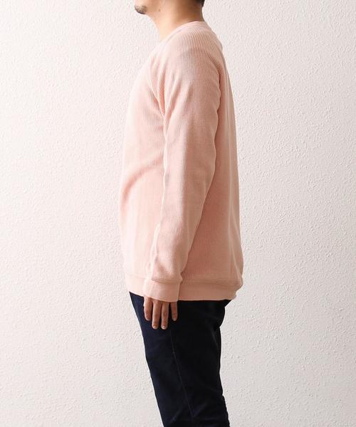 coen(コーエン)の「【スマイルプライス】カラーコットンニットプルオーバー(ニット/セーター・メンズ・グレー/ベージュ/ネイビー/ライトピンク・MEDIUM/SMALL/X-LARGE/LARGE)」の14枚目の写真