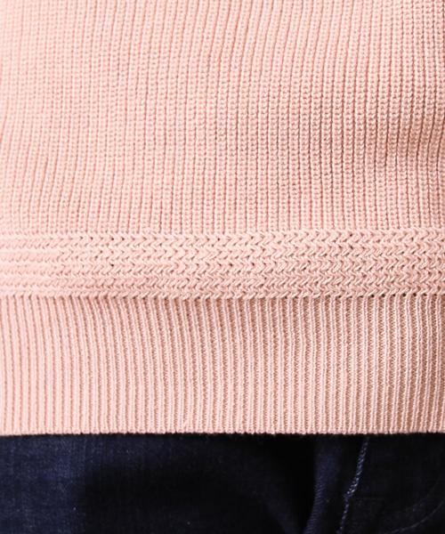 coen(コーエン)の「【スマイルプライス】カラーコットンニットプルオーバー(ニット/セーター・メンズ・グレー/ベージュ/ネイビー/ライトピンク・MEDIUM/SMALL/X-LARGE/LARGE)」の9枚目の写真