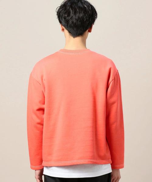 BEAUTY&YOUTH UNITED ARROWS(ビューティーアンドユースユナイテッドアローズ)の「BY ガーメントダイ ワイド スウェット ◆(スウェット・メンズ・ライラック/ライトピンク/ブラック・LARGE/SMALL/X-LARGE/MEDIUM)」の20枚目の写真